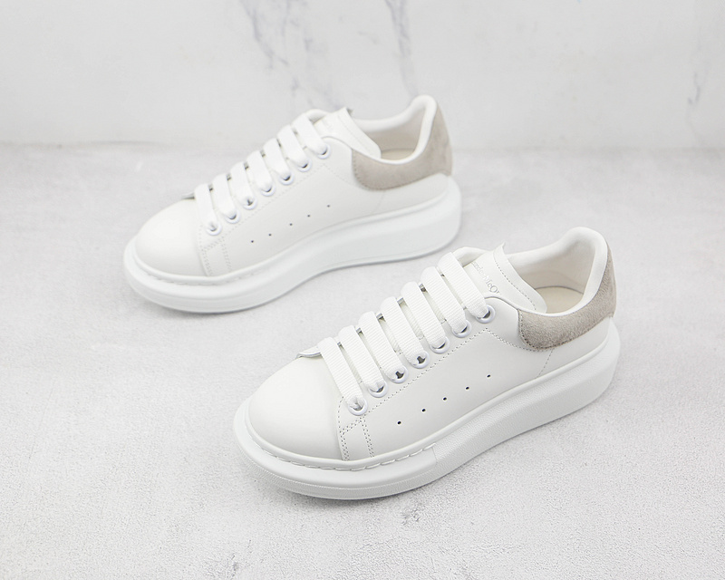 Alexander Mcqueen White/White/Grey 11