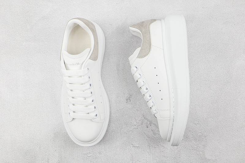 Alexander Mcqueen White/White/Grey 13