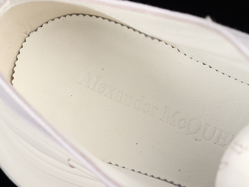 Alexander Mcqueen Low-Top Canvas Shoes White/White/White 13