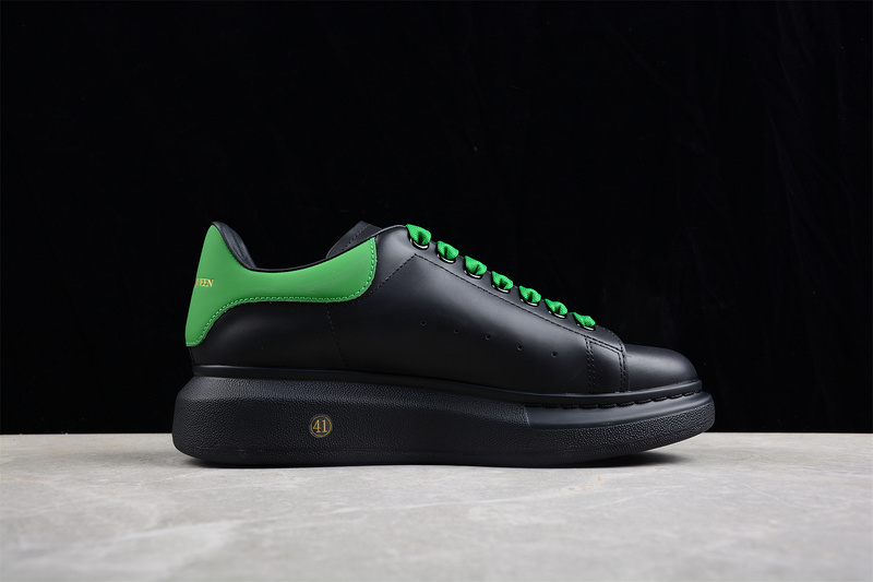 Alexander Mcqueen Shoes Black/Black/Green 5