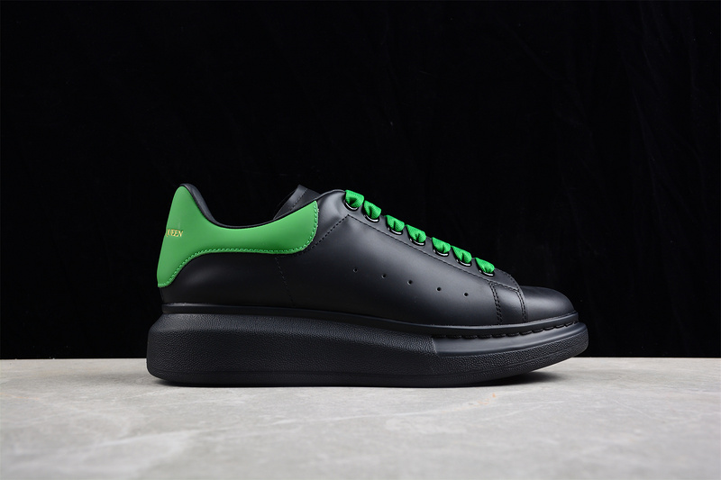 Alexander Mcqueen Shoes Black/Black/Green 13