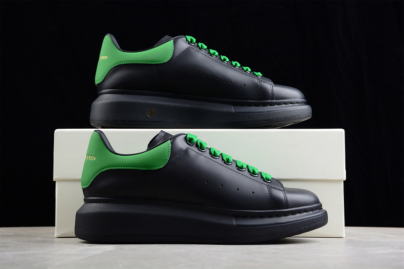 Alexander Mcqueen Shoes Black/Black/Green 15