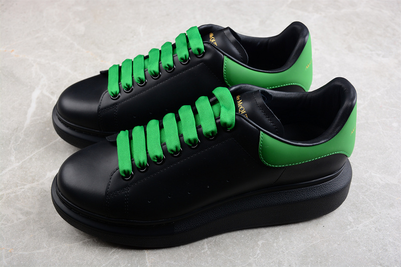 Alexander Mcqueen Shoes Black/Black/Green 31