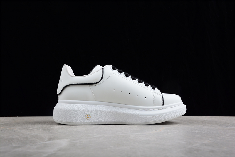 Alexander Mcqueen Shoes White/White/Black 11