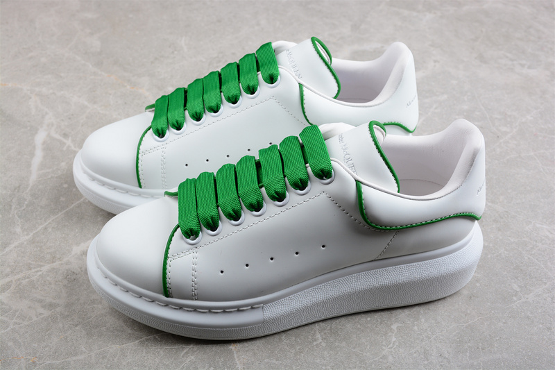 Alexander Mcqueen Shoes White/White/Green 5