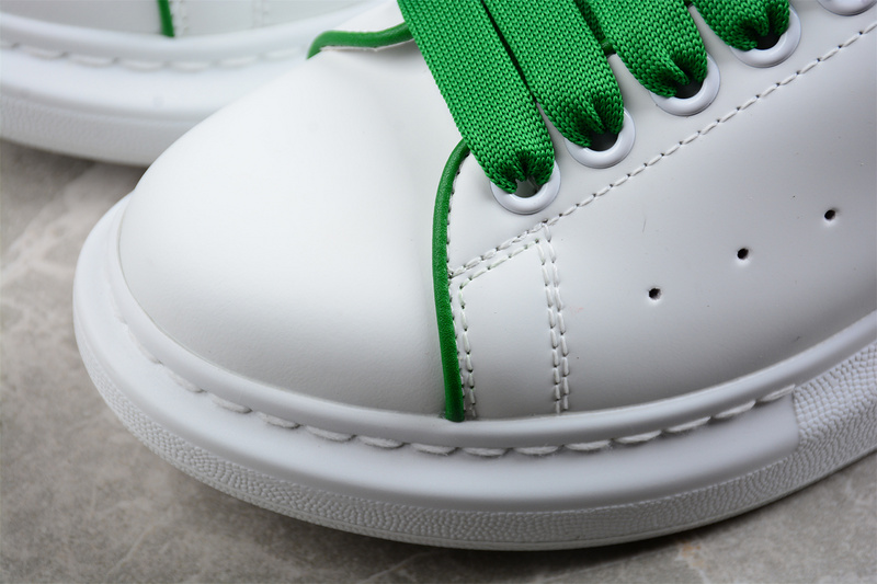 Alexander Mcqueen Shoes White/White/Green 11