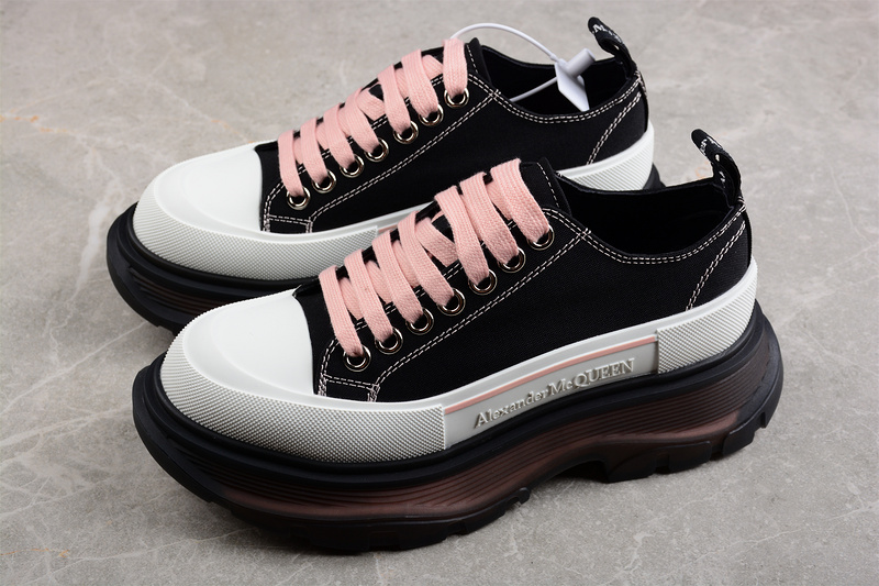 Alexander Mcqueen Sneaker Black/White/Pink 7