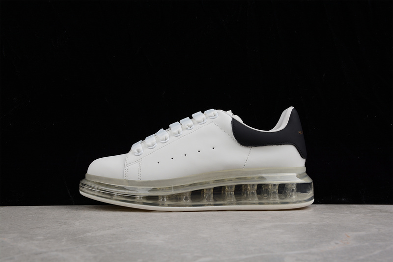 Alexander Mcqueen Air Cushion Sneaker White/White/Black 9