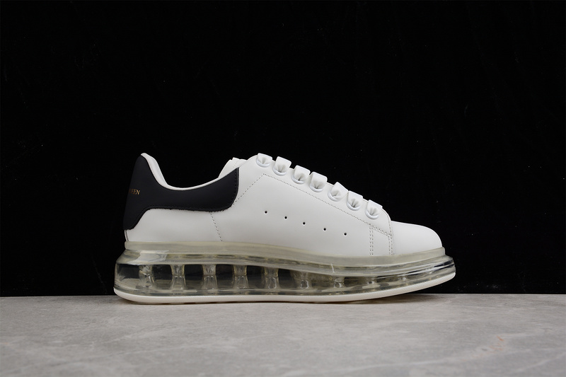 Alexander Mcqueen Air Cushion Sneaker White/White/Black 25