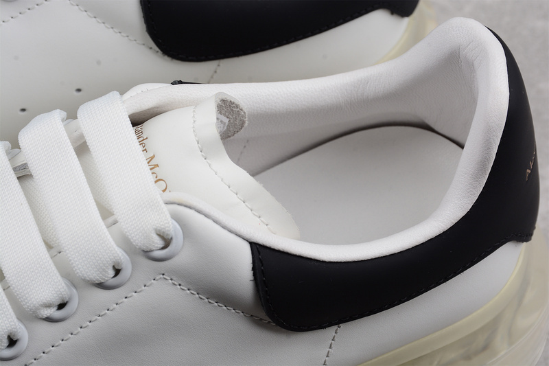 Alexander Mcqueen Air Cushion Sneaker White/White/Black 33