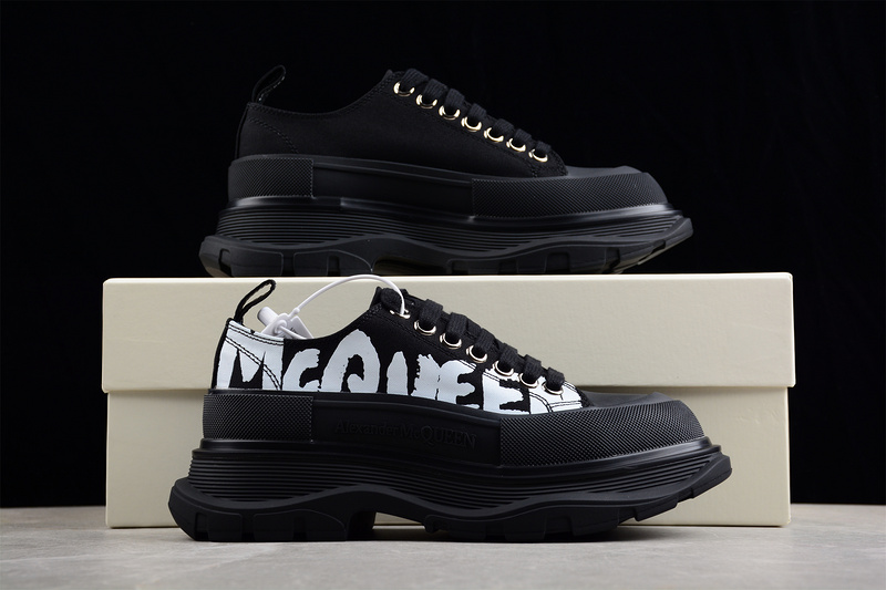 Alexander Mcqueen Sneakers Black/Black/White 17