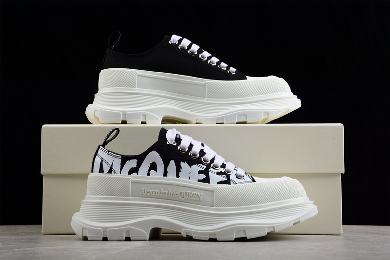 Alexander Mcqueen Sneakers White/White/Black 13