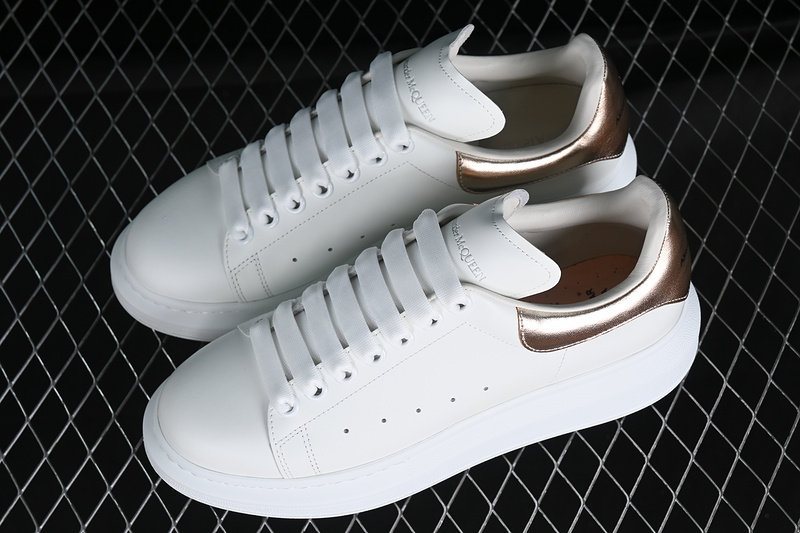 Alexander Mcqueen White/Gold/Silver 13