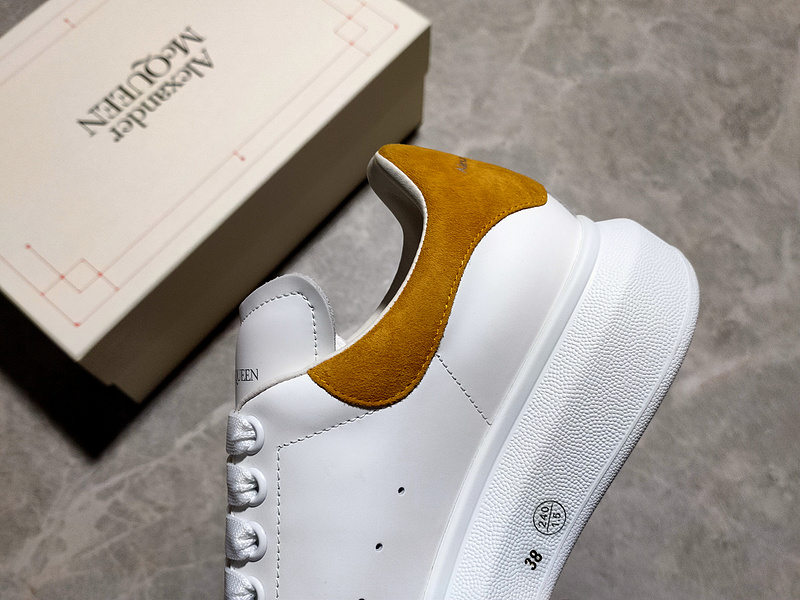 Alexander Mcqueen Sneakers White/White/Ginger 5