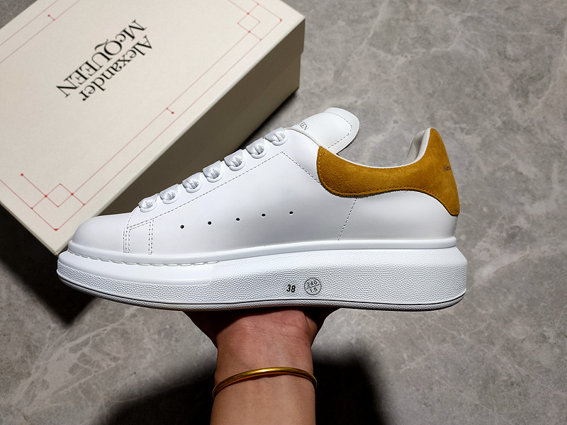 Alexander Mcqueen Sneakers White/White/Ginger 9