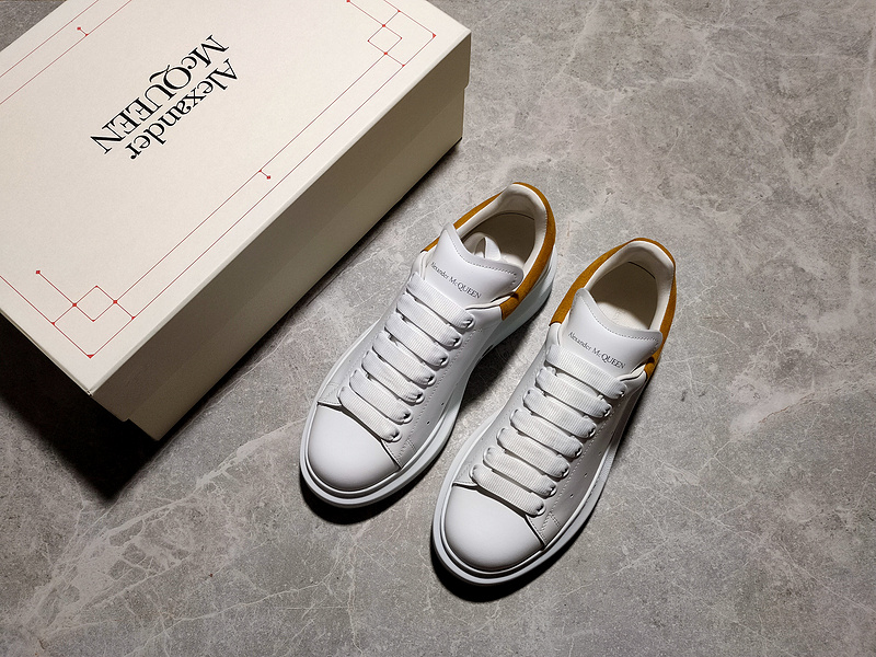 Alexander Mcqueen Sneakers White/White/Ginger 11