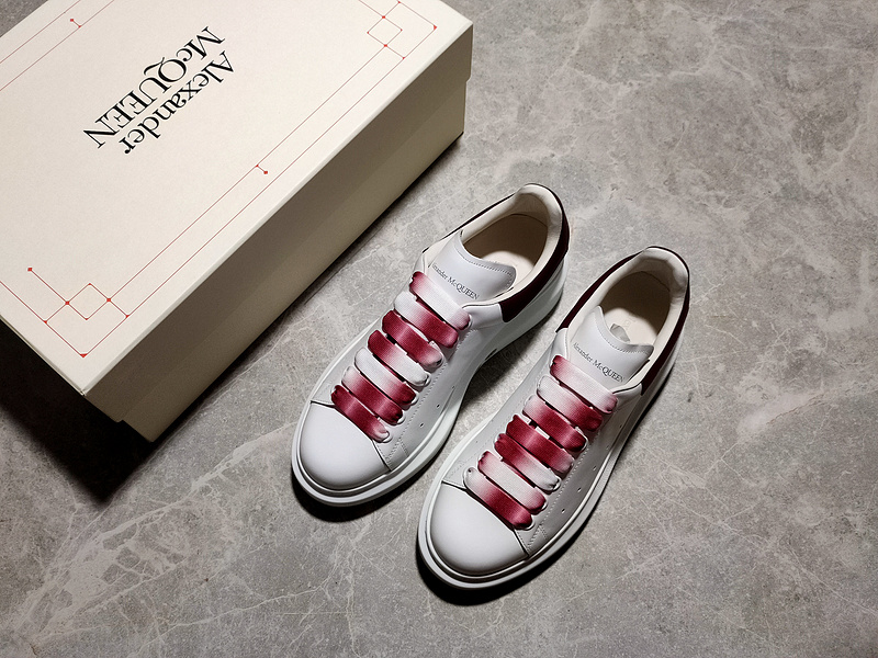 Alexander Mcqueen Sneakers White/White/Wine Red 3