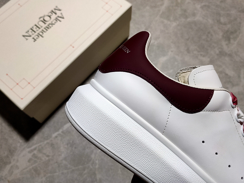 Alexander Mcqueen Sneakers White/White/Wine Red 13