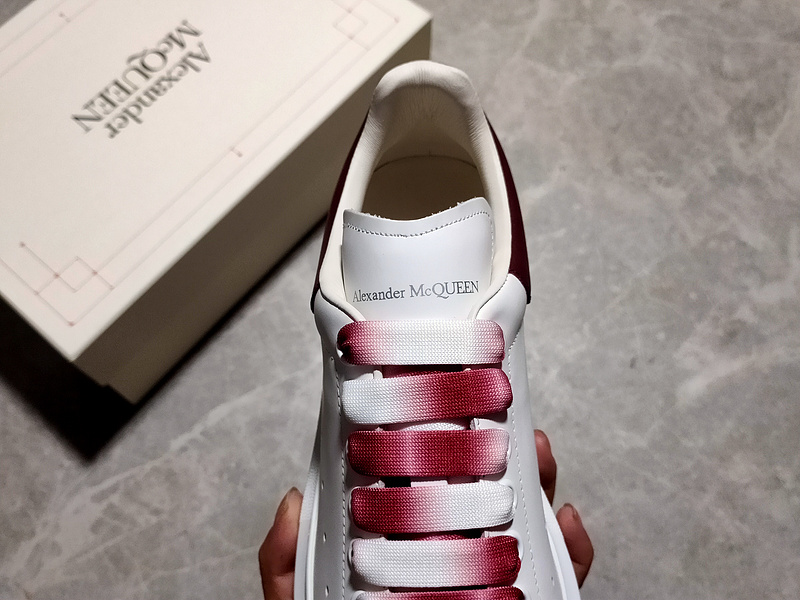 Alexander Mcqueen Sneakers White/White/Wine Red 17