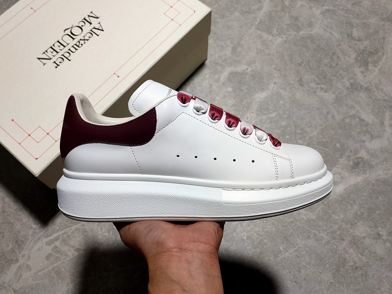 Alexander Mcqueen Sneakers White/White/Wine Red 19