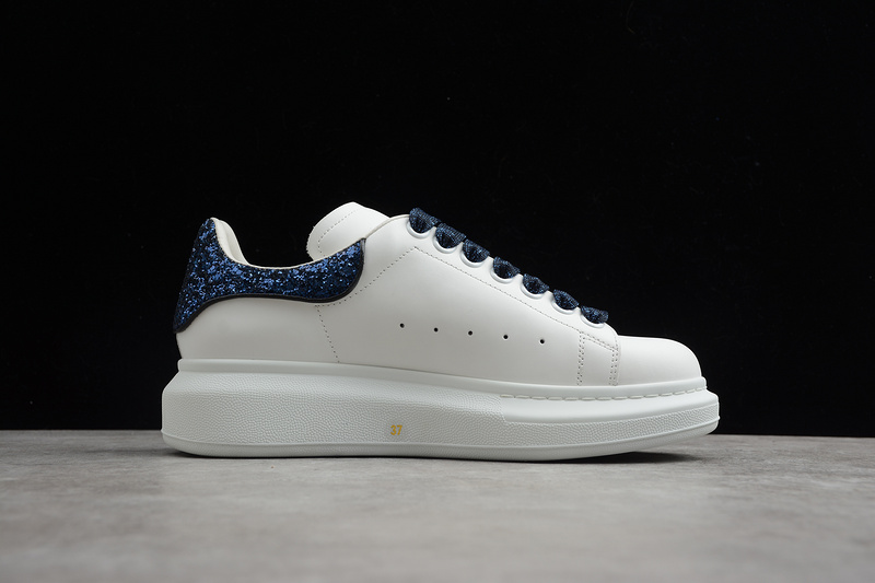 Alexander Mcqueen Shoes White/Navy Blue 21