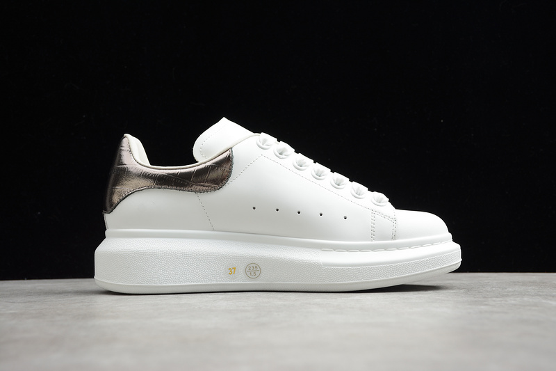 Alexander Mcqueen Shoes White/White/Silver 23