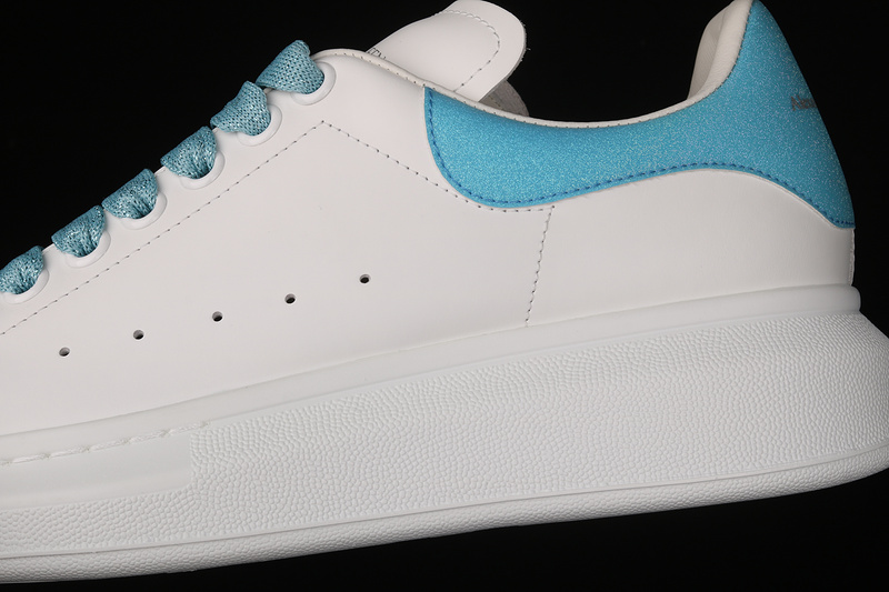 Alexander Mcqueen White/White/Light Blue 9