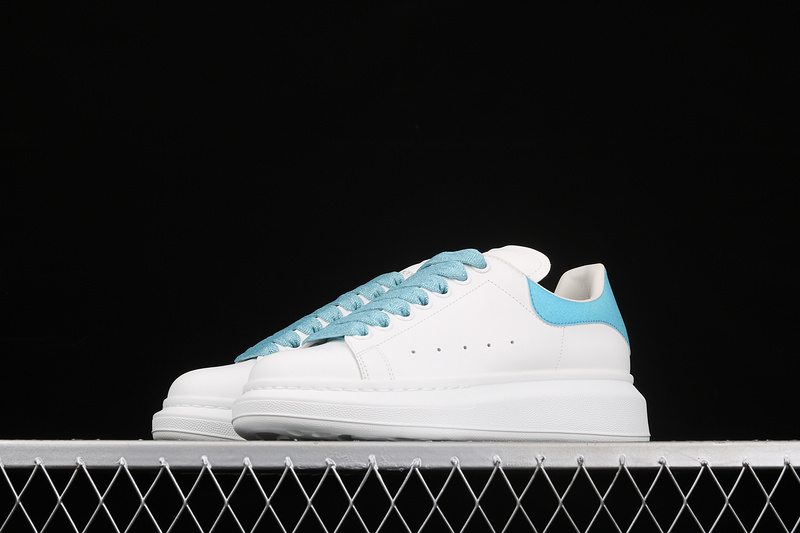 Alexander Mcqueen White/White/Light Blue 13