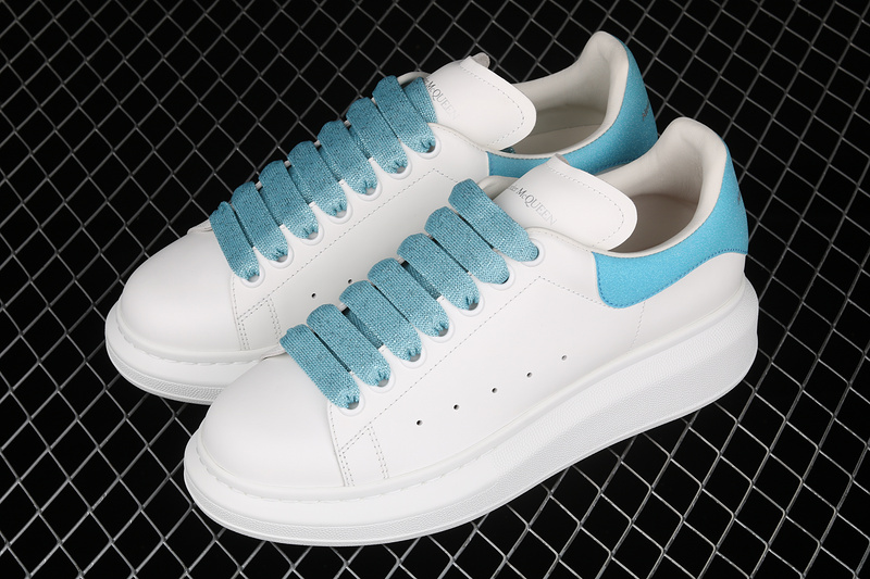 Alexander Mcqueen White/White/Light Blue 23