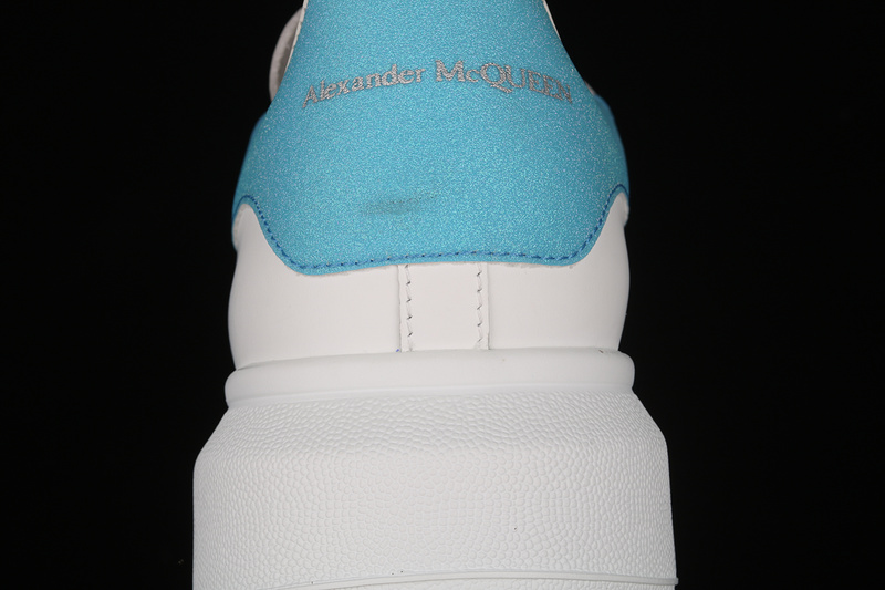 Alexander Mcqueen White/White/Light Blue 25