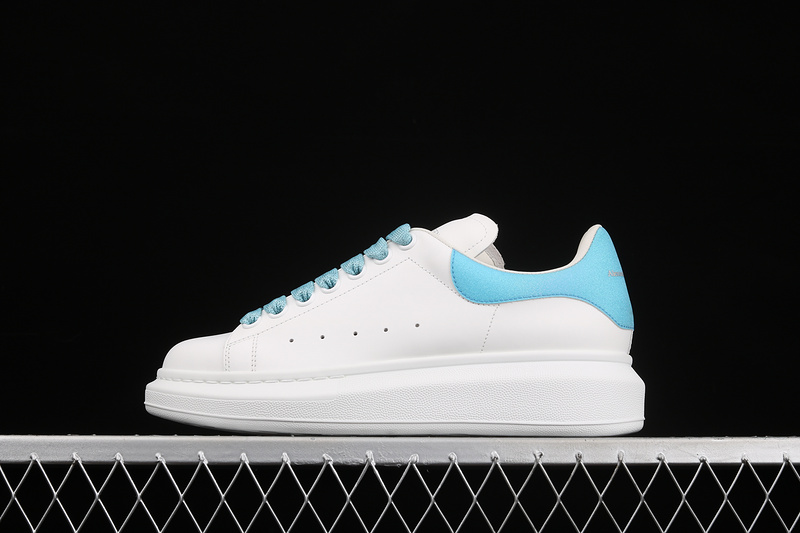 Alexander Mcqueen White/White/Light Blue 27