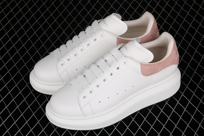 Alexander Mcqueen White/White/Light Pink 19