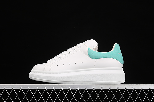 Alexander Mcqueen White/White/Mint Green 7