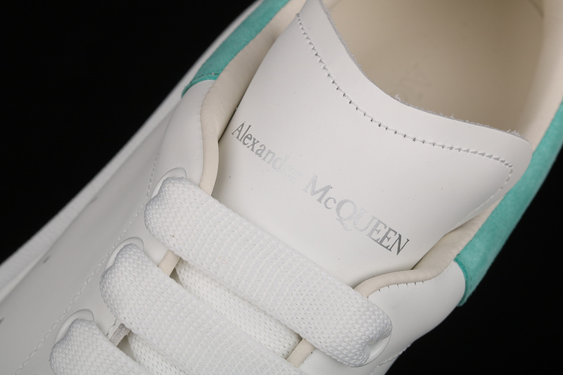 Alexander Mcqueen White/White/Mint Green 13