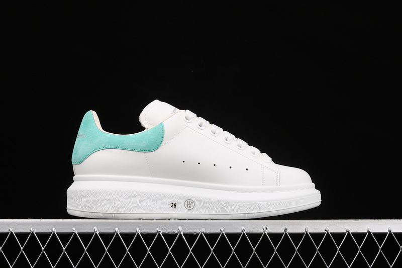 Alexander Mcqueen White/White/Mint Green 17