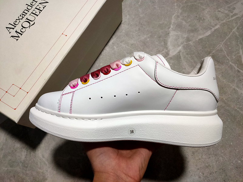 Alexander Mcqueen White/White/Red 5