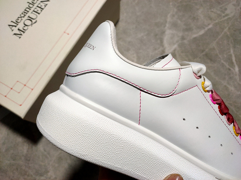 Alexander Mcqueen White/White/Red 9