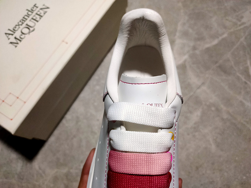 Alexander Mcqueen White/White/Red 17