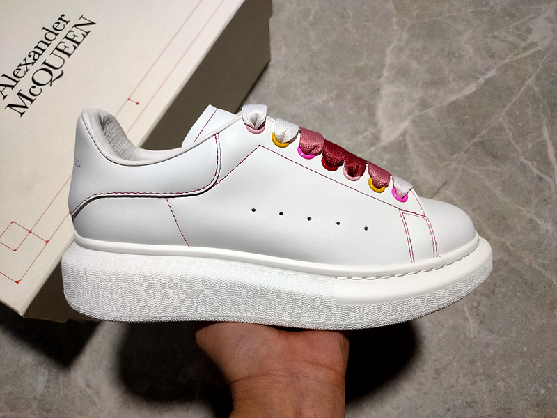 Alexander Mcqueen White/White/Red 19