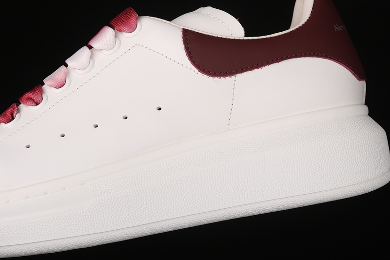 Alexander Mcqueen White/White/Wine Red 15