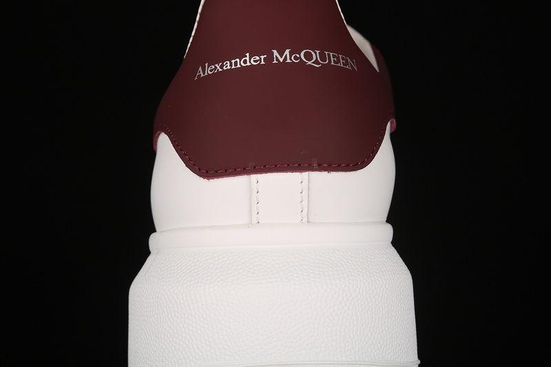 Alexander Mcqueen White/White/Wine Red 29