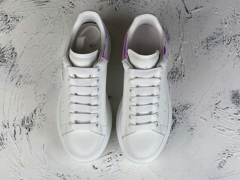 Alexander Mcqueen White/White/Grey 25