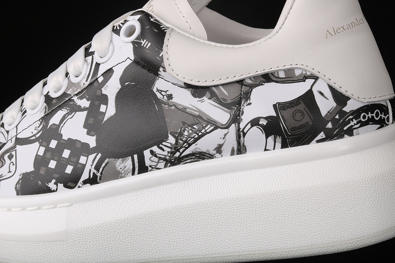 Alexander Mcqueen Sole Sneakers White/Black/Grey 5