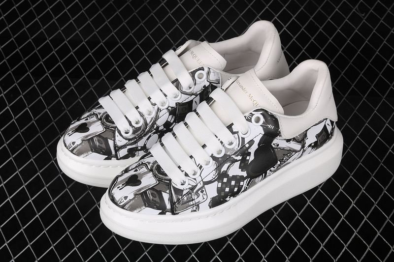 Alexander Mcqueen Sole Sneakers White/Black/Grey 13