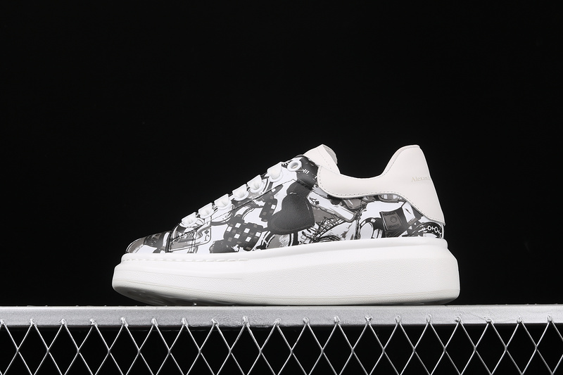 Alexander Mcqueen Sole Sneakers White/Black/Grey 25