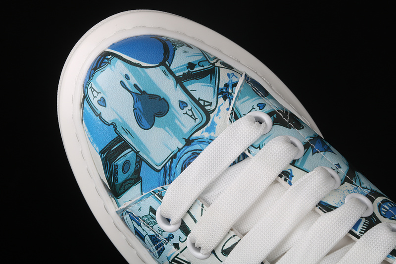 Alexander Mcqueen Sole Sneakers White/Blue/White 5