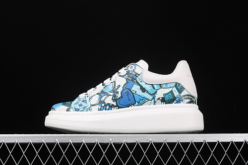 Alexander Mcqueen Sole Sneakers White/Blue/White 19