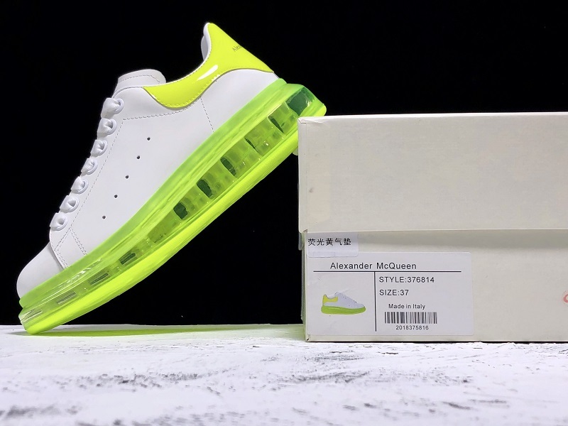 Alexander Mcqueen Sole Sneakers White/Fluorescent Green 7