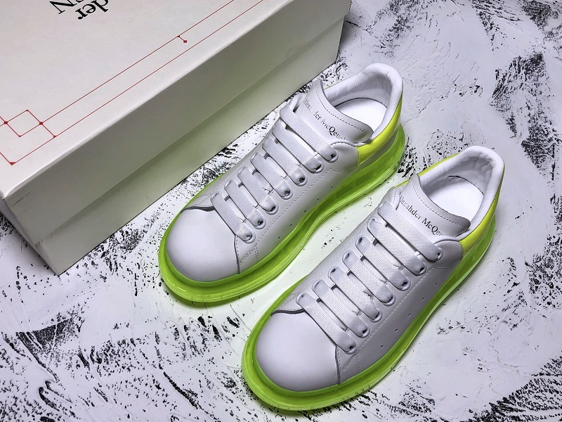 Alexander Mcqueen Sole Sneakers White/Fluorescent Green 13