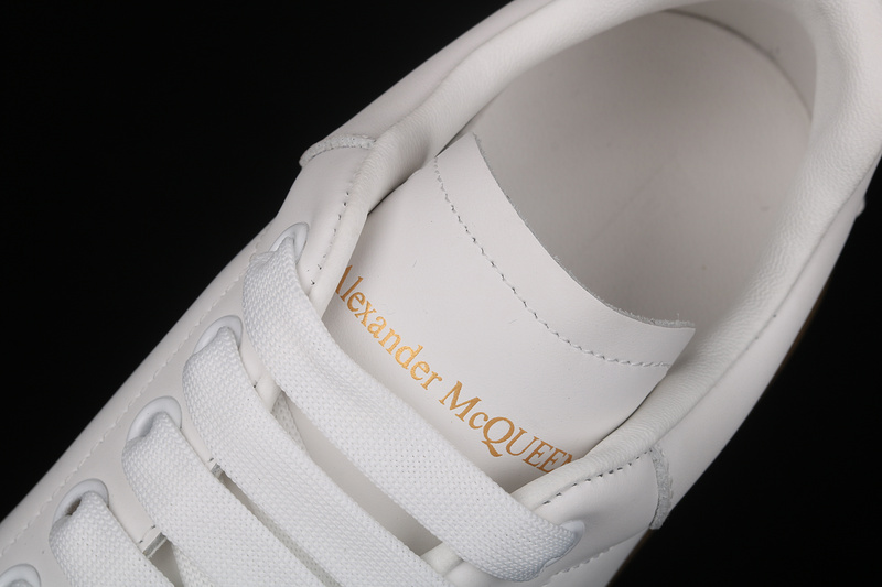 Alexander Mcqueen Sole Sneakers White/White/Gold 9